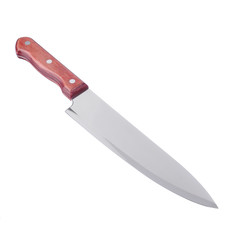 Kitchen knife on a white background