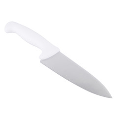 Kitchen knife on a white background