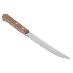 Kitchen knife on a white background