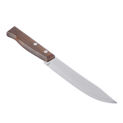 Kitchen knife on a white background