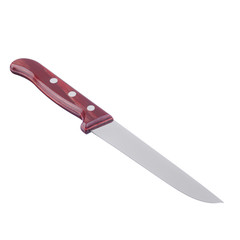 Kitchen knife on a white background