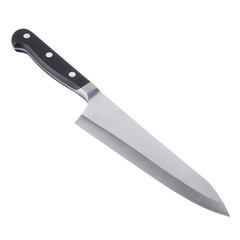 Kitchen knife on a white background
