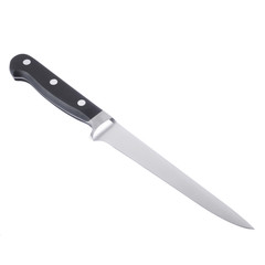 Kitchen knife on a white background