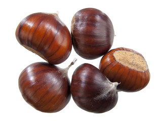 cinque castagne