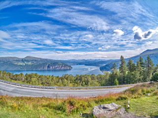 Traveling through fabulously beautiful Norway.