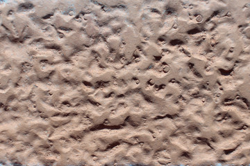 Terracotta pattern on old wall