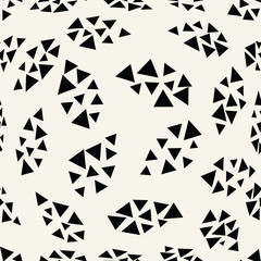 Obraz premium abstract geometric triangle pattern for background, simple minimalist graphic , retro decoration and hipster fashion