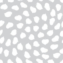 abstract geometric leaves pattern for natural background, simple minimalist graphic , retro decoration , summer fashion