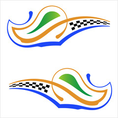 Vehicle Graphics, Stripe : Vinyl Ready Design