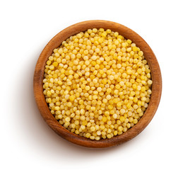 Ptitim isolated on white background with clipping path