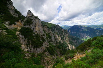 Beautiful landscape at high altitude / Valli del Pasubio
