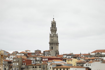 Fototapeta na wymiar Porto views and landscapes in august summer 2019. No edited