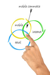 Fototapeta premium Mobile commerce