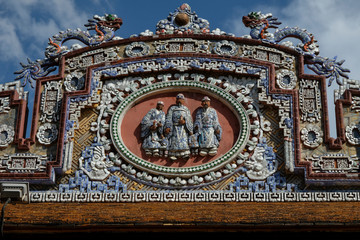 Obraz premium Imperial City in Hue, Vietnam