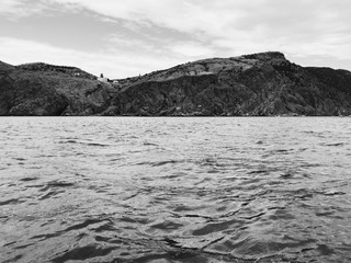 Views at mountains of Balaklava Bay