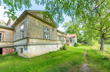 Fototapeta na wymiar Manor Raiküla Europe Estonia