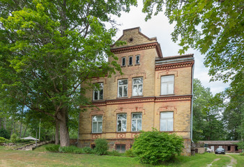 Fototapeta na wymiar Manor Lelle europe estonia