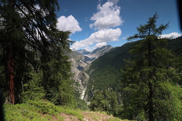 Aletschgletscher in der Schweiz