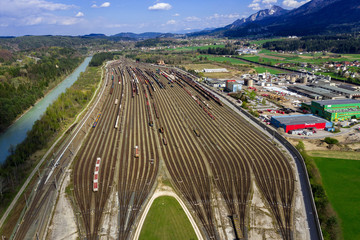 Industrie Bahnhof
