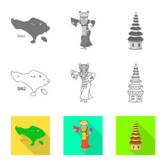 Vector illustration of and travel sign. Collection of and traditional stock symbol for web.