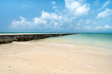 沖縄の竹富島　西桟橋