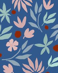 Abstract Collage Vector Background