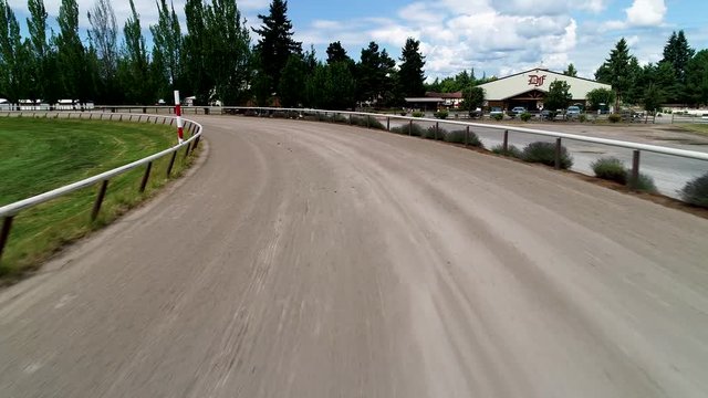  Horse track farm