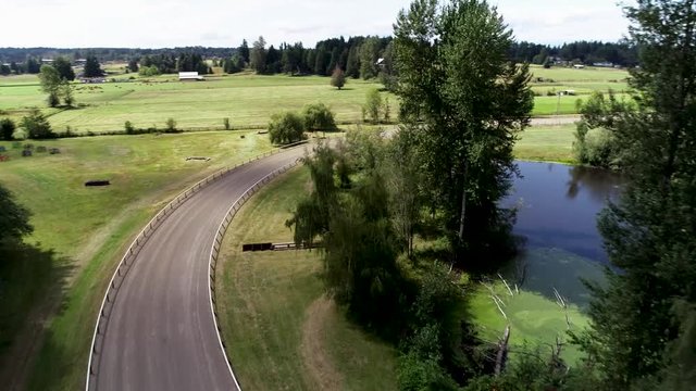  Horse track farm