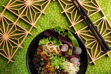 studio japanese food sushi ramen salad
