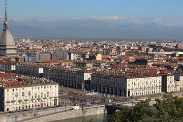 Fototapeta na wymiar Torino vista citta