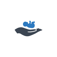 child care icon concept.