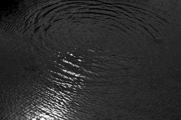 Black water and water wave background