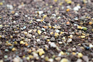Sand and stone land background