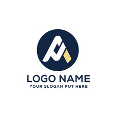 A Or AP Letter logo vector design template