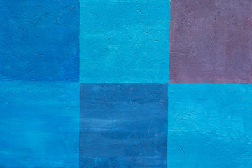 Background blue violet blue square wall texture