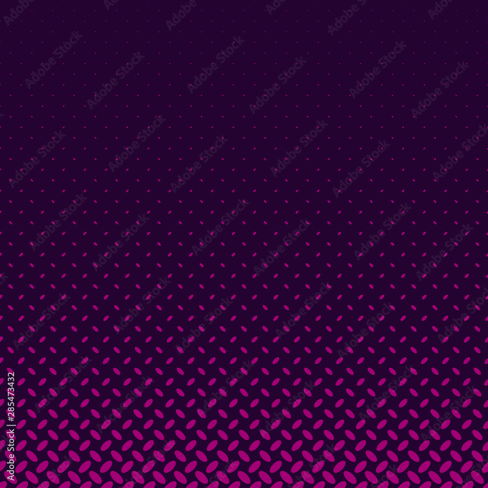 Poster color abstract geometric halftone ellipse pattern background - vector design