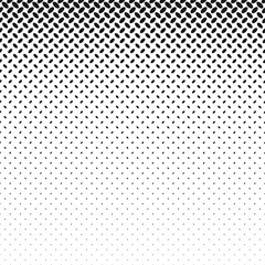 Monochrome geometrical halftone diagonal ellipse pattern background design - abstract vector graphic design