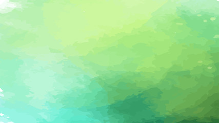 Green and Blue Colored Watercolor Sea Vector Summer Holiday Vector Beach Summer Themed Vector for Designs Web Design Banner Poster etc.