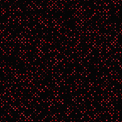 Geometrical circle pattern background - red repeatable illustration