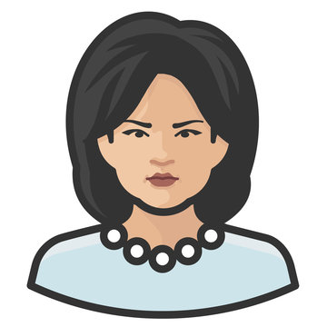 Younger Self Asian Female Avatar Icon