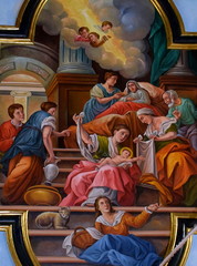 icon from a Greek church in Zakynthos island