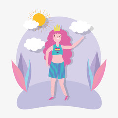 people community lgbtq flat design