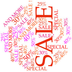 SALE CONCEPT DIGITAL in hand