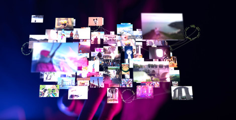 Internet broadband and multimedia streaming entertainment