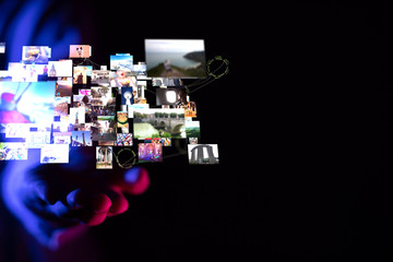 Internet broadband and multimedia streaming entertainment
