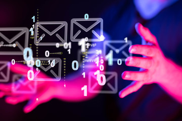 Mail Communication Connection message to mailing