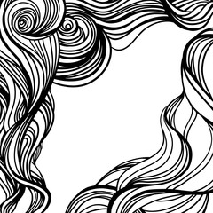 Abstract outline drawing