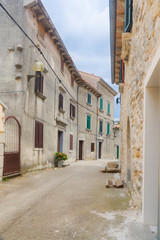 Streets in the Old City of Labin or Albona