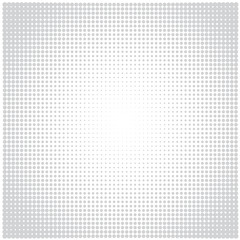 Background of gray dots on white 