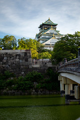 Naklejka premium 大阪城